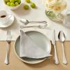 imageKINGSTONE Silverware Set 20piece 1810 Stainless Steel Flatware Set Cutlery Set for 4 for Kitchen Home Wedding Party Mirror Polished and Dishwasher Safe Featured GiftsSilver