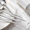 imageKINGSTONE Silverware Set 60Piece Flatware Set Cutlery Set Premium 1810 Stainless Steel Tableware Include Forks Knives Spoons for Home Kitchen Restaurant Wedding Dishwasher SafeGoldSilver