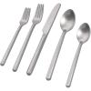 imageKINGSTONE Gold Silverware Set 40 Piece Flatware Cutlery Set for 8 1810 Stainless Steel Silverware Mirror Polished Dishwasher Safe for Home Restaurant Wedding PartyGold 40 pieces for 8Matte Silver