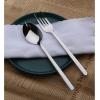 imageKINGSTONE Dinner Spoons Set of 12 8 Inch 1810 Stainless Steel Spoon Cutlery Table Spoons for Home Kitchen ampamp Restaurant Dishwasher SafeDinner Spoons Set
