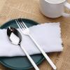 imageKINGSTONE Dinner Spoons Set of 12 8 Inch 1810 Stainless Steel Spoon Cutlery Table Spoons for Home Kitchen ampamp Restaurant Dishwasher SafeDinner Spoons Set