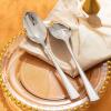 imageKINGSTONE 4 Piece Dinner Spoon Set 1810 Stainless Steel Spoons Silver Food Grade Table spoons of 4 Metal Spoons for Home Kitchen Weddings Parties or Restaurant Dishwasher Safe815inchesSilver